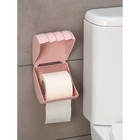 Держатель для туалетной бумаги Regular, 15,5×12,2×13,5 см, цвет йогуртовый - Фото 7