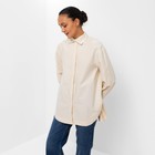 Рубашка женская MINAKU: Casual Collection цвет молочный, р-р 46 9316182 - фото 10157300