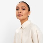 Рубашка женская MINAKU: Casual Collection цвет молочный, р-р 46 9316182 - фото 10157301
