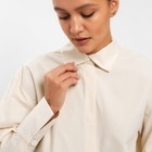 Рубашка женская MINAKU: Casual Collection цвет молочный, р-р 46 9316182 - фото 10157302