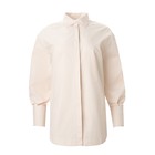 Рубашка женская MINAKU: Casual Collection цвет молочный, р-р 46 9316182 - фото 10157305