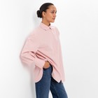 Рубашка женская MINAKU: Casual Collection цвет розовый, р-р 42 9316184 - фото 10157324