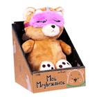 Мягкая игрушка «Мишка», 23×15 см, в маске для сна - Фото 6