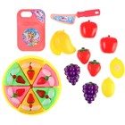 Игровой набор «Чаепитие», WINX, тортик и фрукты на липучках - фото 5022614
