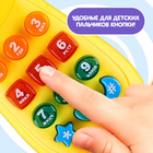 Музыкальный телефон детский «Синий трактор», звук, свет - Фото 3