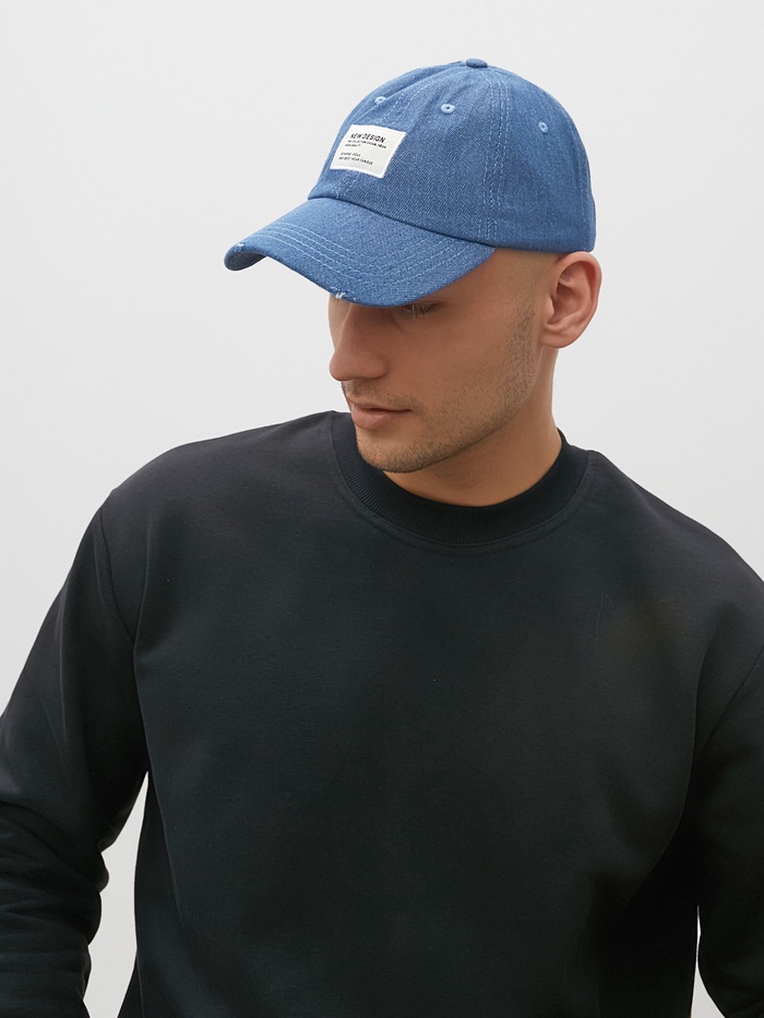 Бейсболка мужская MINAKU, размер 56-58, синяя - Фото 1