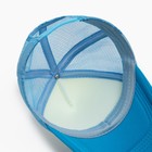 Бейсболка с сеткой MINAKU, цвет голубой, размер 56-58 - Фото 9