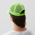 Бейсболка с сеткой MINAKU, цвет зелёный, размер 56-58 - Фото 3