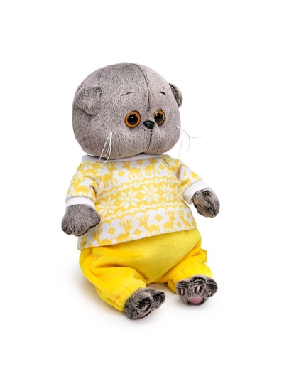 Мягкая игрушка «Басик Baby в зимней пижамке», 20 см