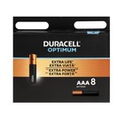 Батарейка алкалиновая Duracell OPTIMUM, AAA, LR03-8BL, 1.5В, блистер, 8 шт. - фото 10158045