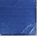 Тент защитный, 8 × 4 м, плотность 60 г/м², люверсы шаг 1 м, тарпаулин, УФ, синий - фото 9415745