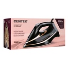 Утюг Centek CT-2346, 3200 Вт, керамика, 380 мл, капля-стоп, пар. удар, серо-золотистый - Фото 14