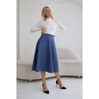 Юбка-полусолнце женская, размер 52 - Фото 4