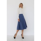 Юбка-полусолнце женская, размер 52 - Фото 5