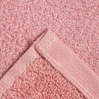 Полотенце махровое Этель цвет пудра 30х60см, 350 г/м2, 70% хлопок,30% бамбук - Фото 4