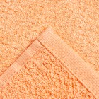 Полотенце махровое Этель цвет персик 30х60см, 350 г/м2, 70% хлопок,30% бамбук - Фото 4