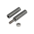 Петля гаражная ТУНДРА с подшипником, 20х160 мм, без покрытия, 1 шт. - фото 21944972