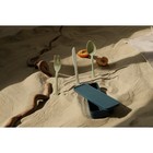 Набор столовых приборов Доляна, 4 предмета: вилка, ложка, нож, футляр синий, приборы МИКС - Фото 8