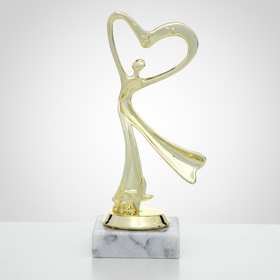 Кубок «Танцор», подставка камень, 19×7×5 см