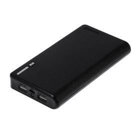 

Внешний аккумулятор LuazON PB-26, 15600 мАч, 2 USB, 1/2 А, фонарик, чёрный