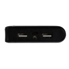 УЦЕНКА Внешний аккумулятор LuazON PB-26, 15600 мАч, 2 USB, 1/2 А, фонарик, чёрный - Фото 6