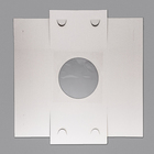 Кондитерская упаковка с окном, золотой, 30×30×19 см 9326093