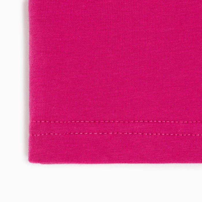 Лонгслив женский MINAKU: Basic line цвет фуксия, размер 52 59208