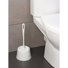 Комплект для туалета: ёршик с подставкой Rambai, d=15,5 см, h=35 см, цвет серый - фото 9146637
