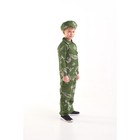 Карнавальный костюм «Пограничник», берет, куртка, штаны, 3-5 лет, рост 104-116 см - Фото 2