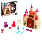 Замок для кукол «Сказочный замок» с аксессуарами и фигурками, цвета МИКС - фото 4266108