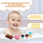 Набор резиновых игрушек для ванны «Сладости», 5 шт, Крошка Я - фото 6772843