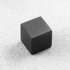 Куб из шунгита, 2 см, неполированный - фото 2813367