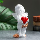 Фигура "Ангел с сердцем в руках" 18х10см - фото 301712694