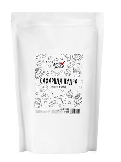 Уценка Сахарная пудра «Мой выбор», 1 кг (есть комки)