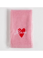 Полотенце махровое «Этель. Мама», 30×60±5 см, хлопок 100%, розовое - фото 118971838
