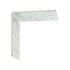 Уголок крепёжный ТУНДРА 60х60х60х2 мм, оцинкованный, в упаковке 1 шт. - фото 21946465