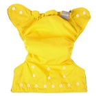 Многоразовый подгузник, угольно-бамбуковая ткань, 3-15 кг, цвет желтый, Крошка Я - Фото 4