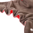 Многоразовый подгузник, угольно-бамбуковая ткань, 3-15 кг, красный, Крошка Я - Фото 7