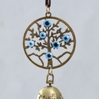Музыка ветра металл "Деревце" от сглаза 5 колокольчиков 38 см - фото 24244720