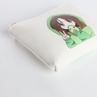 Кошелёк детский «Аниме avocado», монетница, на молнии, с рисунком, белый  (артикул 9209606)  большой выбор товаров оптом и в розницу по низким ценам с доставкой