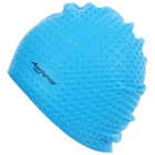 Шапочка для плавания взрослая ONLYTOP, силиконовая, обхват 54-60 см - Фото 7