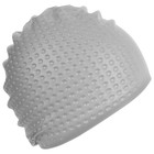 Шапочка для плавания взрослая ONLYTOP, силиконовая, обхват 54-60 см - Фото 5