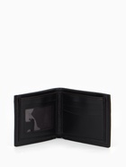 Портмоне мужское без застёжки, отдел для купюр, монет и карт, чёрное - фото 57969369