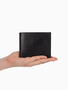 Портмоне мужское без застёжки, отдел для купюр, монет и карт, чёрное - Фото 3