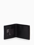 Портмоне мужское без застёжки, отдел для купюр, монет и карт, чёрное - Фото 4