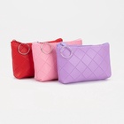 Кошелёк-монетница на молнии, 11×1×8 см, в клетку, МИКС - Фото 5