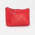 Кошелёк-монетница на молнии, 11×1×8 см, в клетку, МИКС - Фото 6