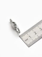 Замок-карабин «Сердечко» полосатое, (набор 3 шт.), 14×26 мм, цвет серебро - Фото 5