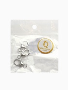 Замок-карабин «Сердечко» гладкое, (набор 3 шт.), 14×26 мм, цвет серебро - Фото 6