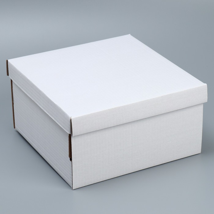 Складная коробка «Белая», 28х28х15 см